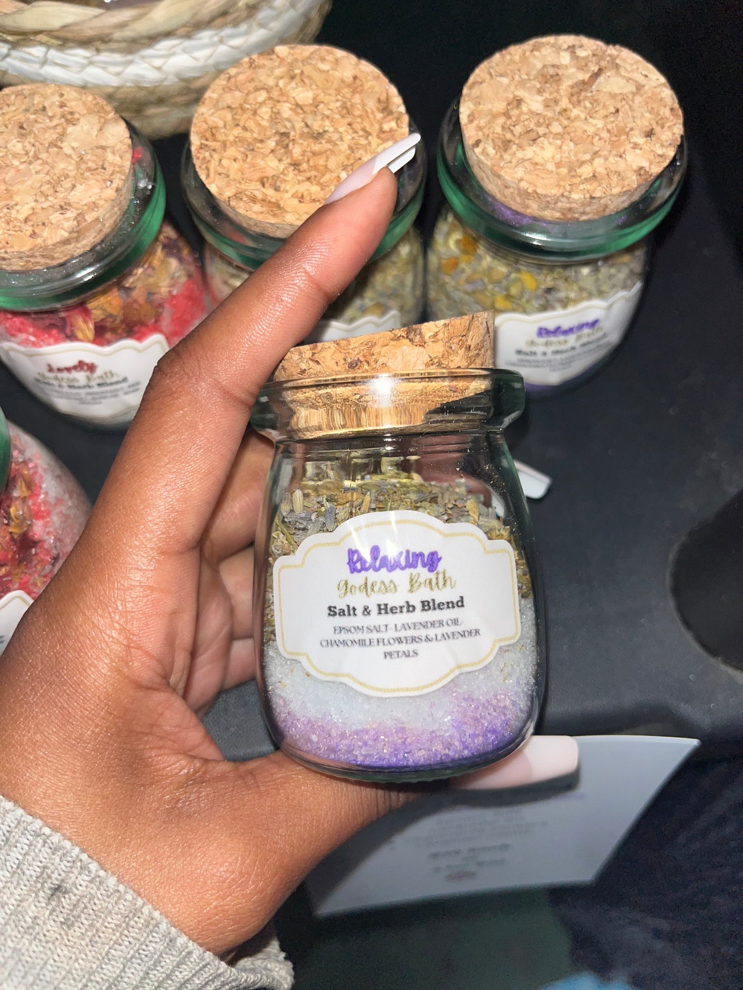 Relaxing Goddess Herbal Bath Blend